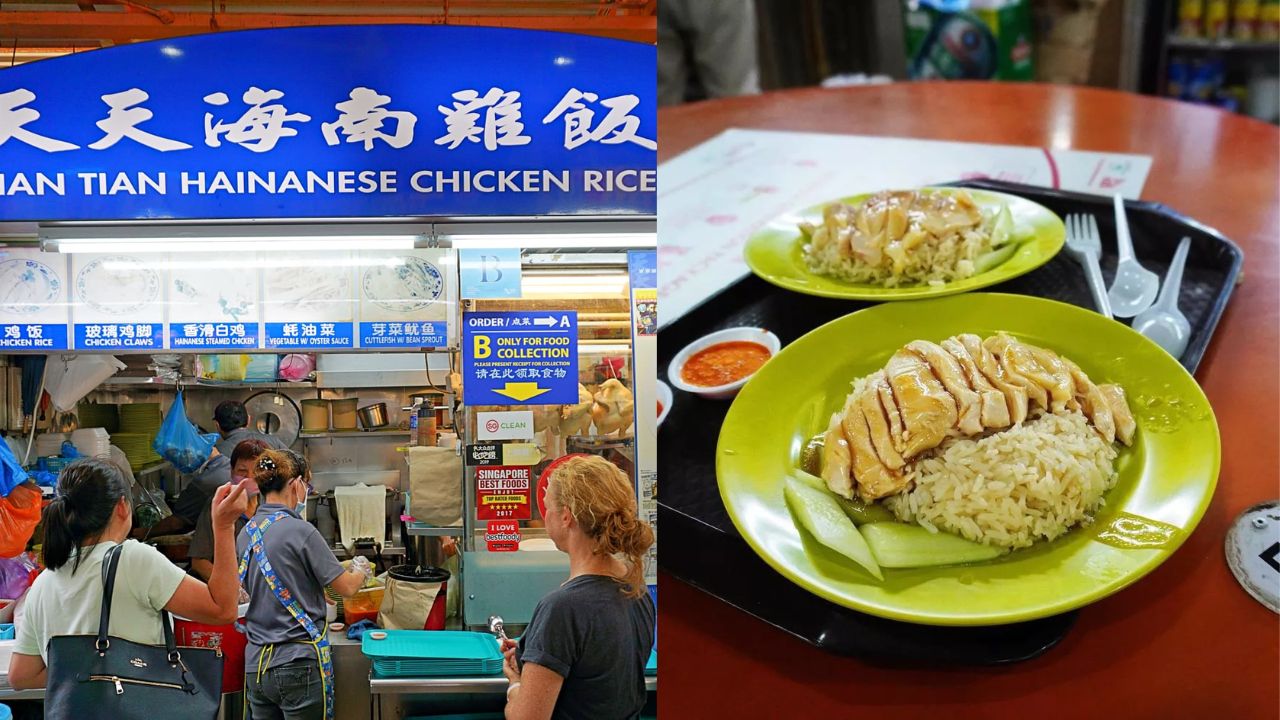 Tian Tian Hainanese Chicken Rice Maxwell Food Centre