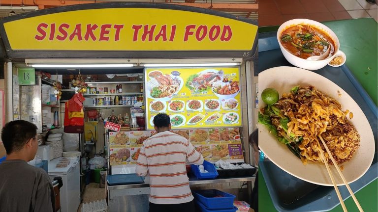 Sisaket Thai Food at maxwell food centre singapore
