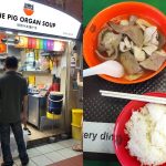 The Pig Organ Soup At maxwell Singapore